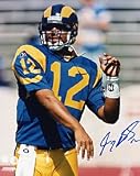Tony Banks Autographed / Signed St. Louis Rams Football 8x10 Photo
