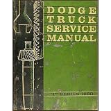 1960 Dodge Pickup Truck & Power Wagon Repair Shop Manual Original by Dodge