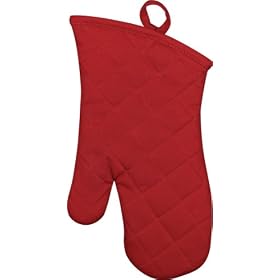 Gourmet Classics Solid Oven Mitt, RedGourmet Classics Solid Oven Mitt