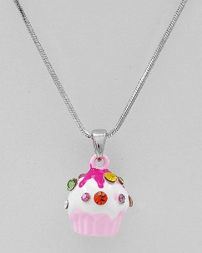 Cupcake Pendant Necklace