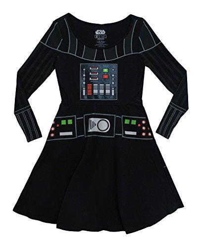 Star Wars I Am Vader Long Sleeve Juniors Skater Dress