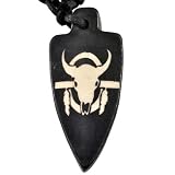 Yak Necklace, Buffalo Bone Pendant Necklace, Buffalo Bone Choker, N65