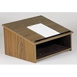 Table Top Lectern Walnut