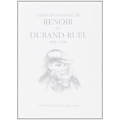 Correspondance de Renoir et Durand-Ruel