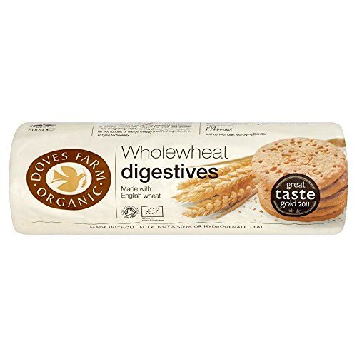 Doves FarmOrganic Wholewheat Digestives (400g) - Pack of 2
