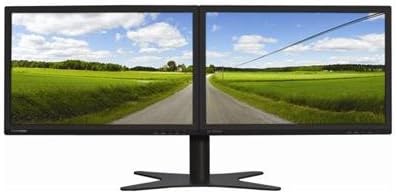 Double Sight DOUBLESIGHT DISPLAYS DS-1900WA Dual 19" Widescreen LCD Monitor with Flex Stand, 1440X900 1000:12 VGA (Black) (Double SightDS-1900WA )