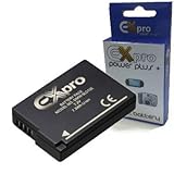 Ex-Pro® Panasonic DMW-BLD10E DMW-BLD10 DMW-BLD10PP DMW-BLD10GK High Rated Power Plus+ 2 Year Warranty Replacement Lithium Li-on Digital Camera Battery for Panasonic Lumix DMC-G3, DMC-GF2 [Note:- Does not show remaining battery life]