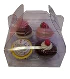 NYX Cosmetics Cup Cake Lip Glosses Chocolate Collection 4pc Set