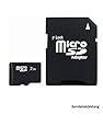Micro Secure Digital (Micro SD) 2GB Speicherkarte für Samsung SGH E250 -Garantie 3 JAHRE