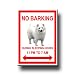 41oU7CaUfjL. SL75  American Eskimo Dog No Barking Fridge Magnet
