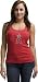 Los Angeles Angels of Anaheim Women's Primary Logo Fashion Rib Tank - Large