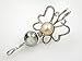 Pearlina Butterfly Necklace Cultured Pearl in Oyster Silver tone Plated Cage w/Stainless Steel Chain 18