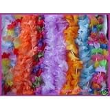 Luau Flower Leis - 25 Pc - Tropical Flower Lei Assortment