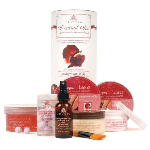 CUCCIO NATURALE Pomegranate & Fig Scentual Spa Signature Service Enhancement Kit