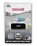Maxell 16gb Usb Flash Drive Black Built-In Password Protection Pc/Mac/Linux Compatible