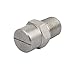 uxcell 1/8BSP 1.1mm Orifice Spray Dia 110 Degree Stainless Steel Flat Fan Spray Tip