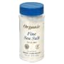 Pacific Salt Organic Fine Sea Salt, 16-Ounce Bottles (Pack of 6)