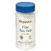 Pacific Salt Organic Fine Sea Salt, 16-Ounce Bottles (Pack of 6)