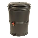 Earthminded RS-0001 Rain Station, Recycled Rain Barrel, 60 Gallon