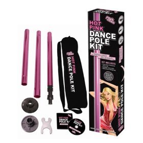 41oUH19TnFL Peekaboo Hot Pink Party Pole Dancing Kit