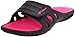 Rider Women's Key IV Slide Sandal,Black/Pink,8 M US