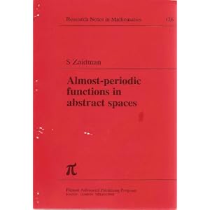 Almost-periodic functions in abstract spaces S. Zaidman