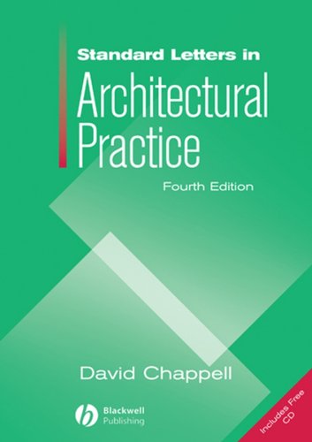 Image of: Standard Letters in Architectural Practice