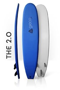 New 8 foot foam softtop soft surfboard foamboard, Blue