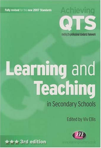 Childrens Toyshop  Books : Learning and Teaching in Secondary Schools (Achieving QTS) (Achieving QTS)