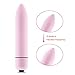 Multi-Speed Mini Electric Massager, Sekmet Waterproof 10-Frequency Portable Bullet Massager (Pink)