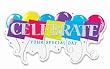 Large Celebrate Cake Topper - PopTop