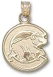 Chicago Cubs "C" W/ Bear 5/8" Charm/Pendant -14K/10K, Stainless Steel or Gold Plated