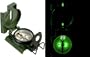 U.S. Issue Mil-Spec Tritium Illuminated Aluminum Military Lensatic Marching Compass
