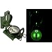 U.S. Issue Mil-Spec Tritium Illuminated Aluminum Military Lensatic Marching Compass