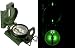 U.S. Issue Mil-Spec Tritium Illuminated Aluminum Military Lensatic Marching Compass