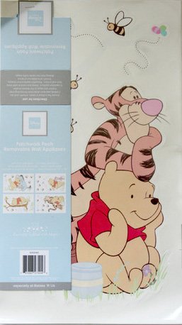 Kids Line Patchwork Pooh Wall Decals - Toys R Us Exclusive