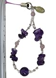 choose STRAP COLLECTION 天然石 サザレスカラー ストラップ2 (パープル) FK01PL