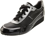 DKNY Women’s Riverside Lace-Up Fashion Sneaker,Black,6 M US