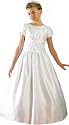 New Royalty Satin Dress Gown ~ Flower Girl or First Holy Communion 4 to 16 Girls