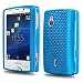 from AIO AIO Mesh Case For Sony Ericsson Xperia Mini Pro - Light Blue