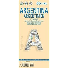 Borch Maps: Argentinien 1 : 3 800 000