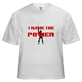 BY THE POWER OF GREYSKULL I H Cupsthermosreviewcomplete White T-Shirt by CafePress