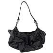 Journee Collection Womens Ruffled Accent Slouchy Handbag