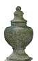 Garden Relics 26" Ornament with Moss Green Finish