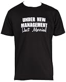 Just Married Under New Management Mens T-shirt by Dead Fresh