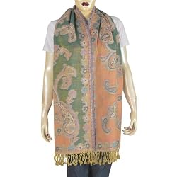 Wool Long Scarf Ladies Winter Clothes Handcrafted Gift
