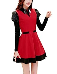 A-line Wool Spring 2015  Dress