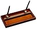 Mocha Leather Pen Stand (Gold)