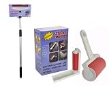 Sticky Master Tape-less Lint Remover - 3 Piece Set - Super Sticky Reusable Washable Rollers