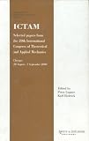 THEORETICAL & APPLIED MECHANICS 20TH INT (Ictam Proceedings of the International Congress of Theoretical and Applied Mechanics)